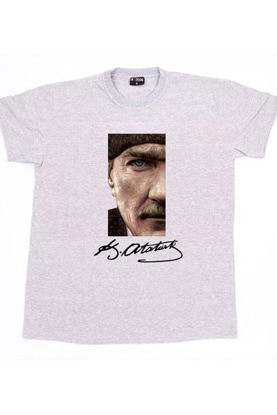 mAddog Ataturk Pasha Portrait - with Back Signature (Relax Fit) 9XL / 8XL / 7XL / 6XL / 5XL / 4XL / 3XL