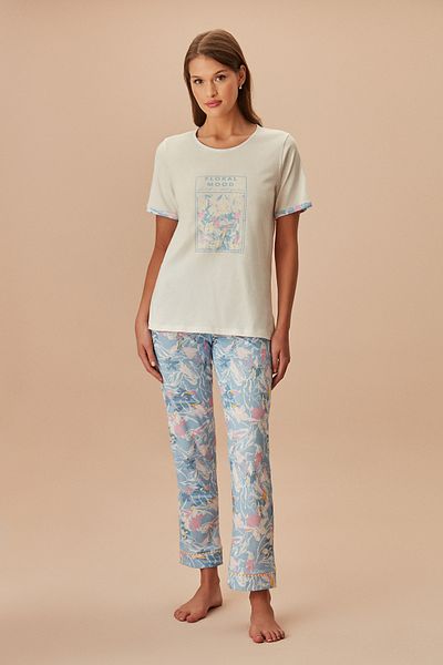 SUWEN Set pijama Lotus