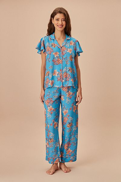 SUWEN Set de pijamale masculine Nadia