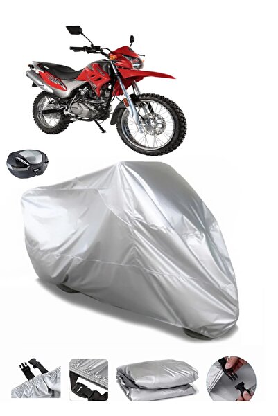 AUTOLION Arora AR 200 GY Cross متوافق مع القماش المشمع للدراجات النارية باللو...