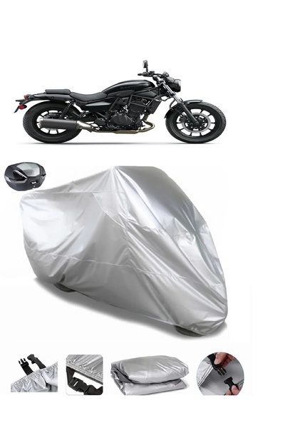 AUTOLION Kawasaki EN 500 MOTORCYCLE SCREW REAR BAG COMPATIBLE