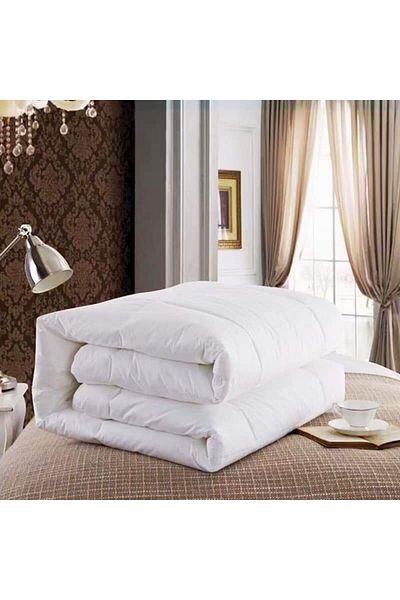 AYHOME طقم لحاف لحاف فردي 155 × 215 _ طقم وسادة 800 غرام لحاف قابل للغسل ولا يسبب التعرق