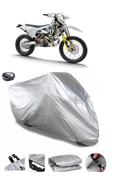 AUTOLION HusqvarnaTE250i - Motorcycle Tarpaulin, Back Bag Compatible