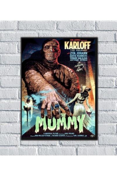 icase Tablou din lemn Mummy