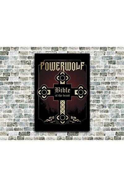 icase Powerwolf Ξύλινος Πίνακας