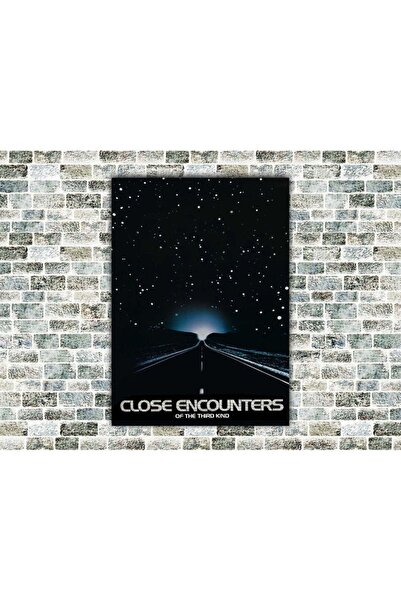 icase Κοντινές Συναντήσεις του Τρίτου Είδους Ξύλινος Πίνακας