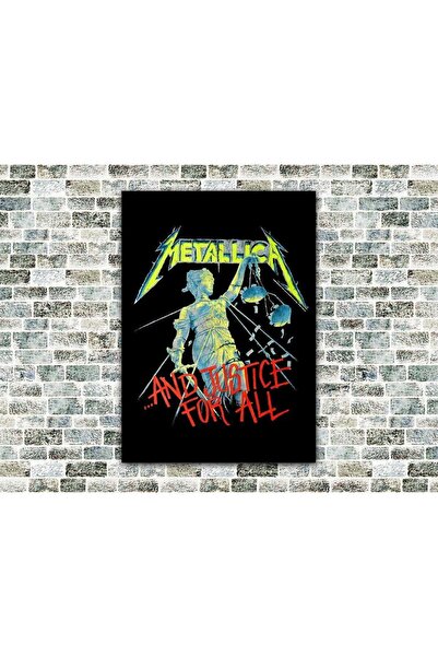 icase Metallica și Justice For All Tablou din lemn