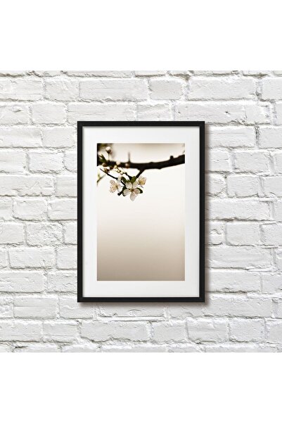 icase (!!! ΜΑΥΡΟ ΠΛΑΙΣΙΟ ΜΕ ΕΝΤΥΠΩΣΗ ΣΧΕΔΙΑΣΜΟΥ! !!) Φυσικό απλό ξύλινο τραπέ...