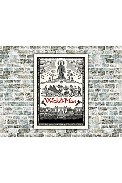 icase Γουίκερ ο Άνθρωπος Ξύλινος Πίνακας