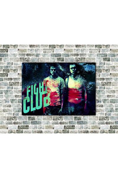 icase Fight Club 1 Ξύλινος Πίνακας Ζωγραφικής