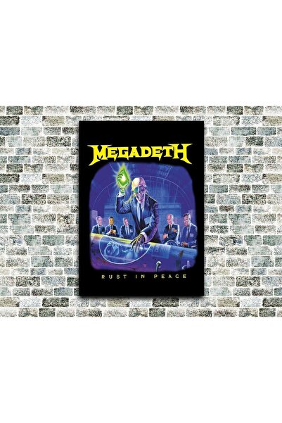 icase Tablou din lemn Megadeth Rust In Peace
