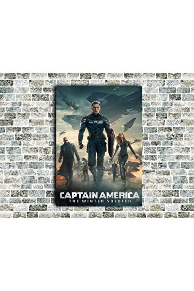 icase Κάπτεν Αμέρικα. Ξύλινος πίνακας