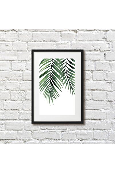 icase (!!! ΜΑΥΡΟ ΠΛΑΙΣΙΟ ΜΕ ΕΝΤΥΠΩΣΗ ΣΧΕΔΙΑΣΜΟΥ! !!) Ακουαρέλα με φύλλα ακουα...