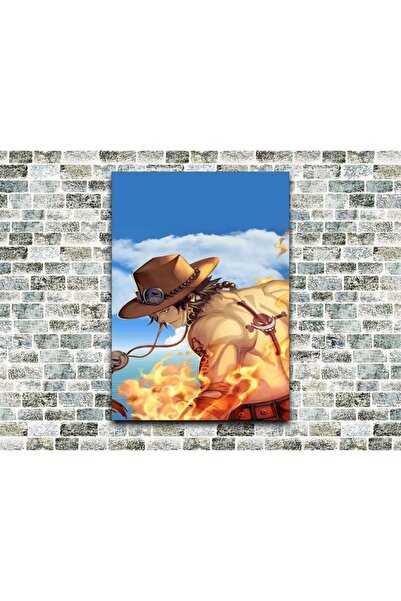 icase Ξύλινη ζωγραφιά ανιμέ One Piece