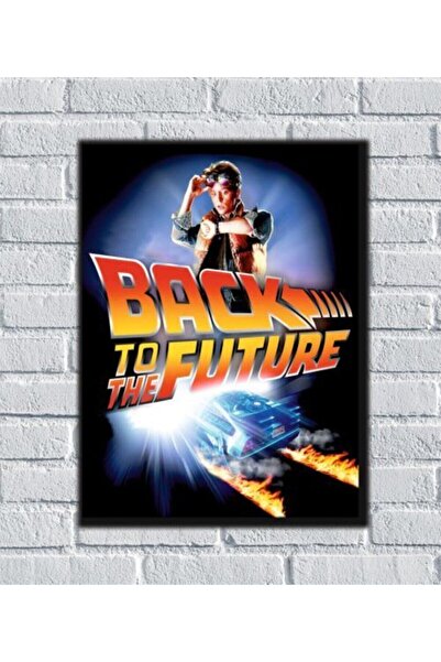 icase Επιστροφή στο μέλλον Ξύλινο Πίνακας Ζωγραφικής