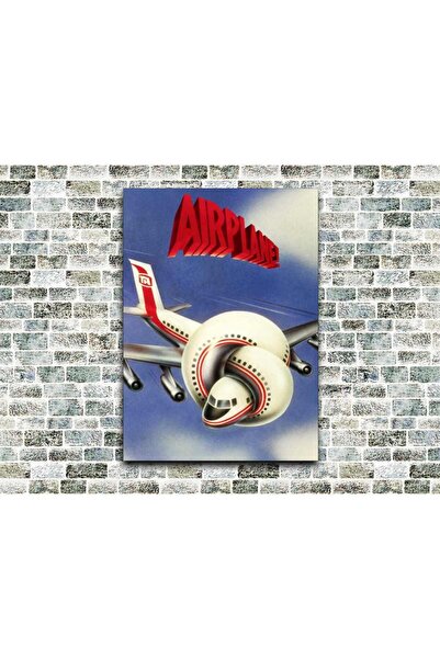 icase Masă din lemn cu tematică avion