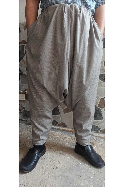 MEŞHUR ŞALVARCI PELİN Four Seasons Wearable Famous Adana Ribbed Adana Baggy