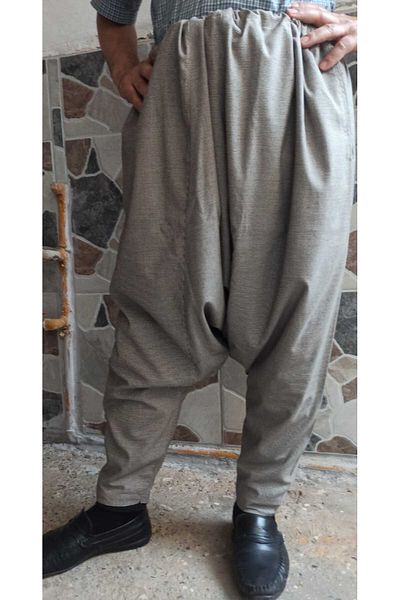 MEŞHUR ŞALVARCI PELİN Four Seasons Wearable Famous Adana Ribbed Adana Baggy
