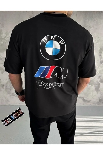 Risil-Nu Company T-SHORT OVERSIZE BMW IMPRIMAT NOUL SEZON