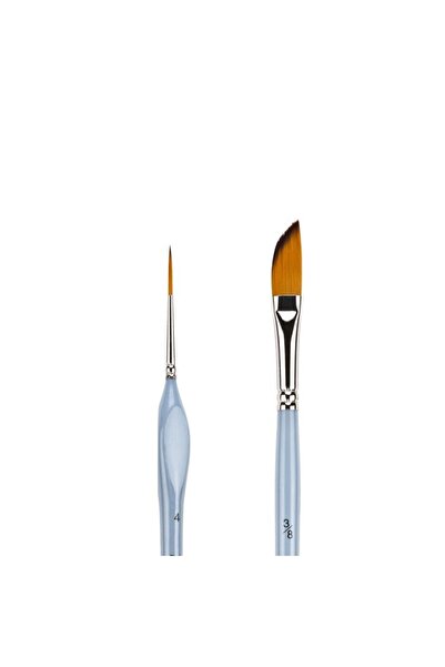 Art Tone Set de pensule și picioare de iepure cu dungi din seria 833 și 223