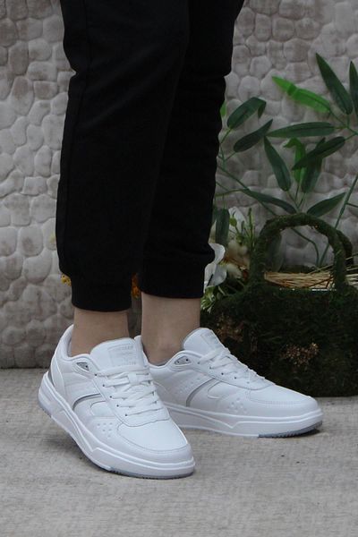 Kinetix Hegel Pu W Alb Argintiu Produs Original Confortabil Pantofi Sport damă 