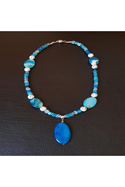 Asteria Elite Mavi Akik Stres Azaltma, Nazar Koruması Ve Zihinsel Berraklık I...