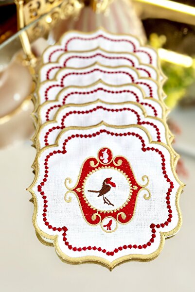 ARTER Home Red Bird Cocktail Napkin - Pack of 2