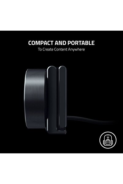 RAZER Kiyo X Illuminated Camera Black