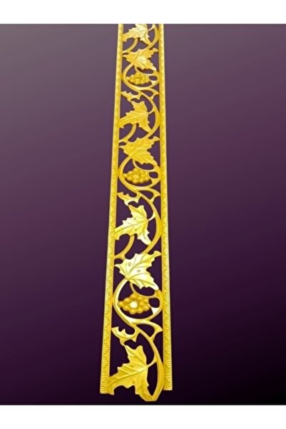 MİVA KONSEPT Poliüretan Dekoratif Saray Duvar&Tavan Çıta Bordürü - Altın Renk...