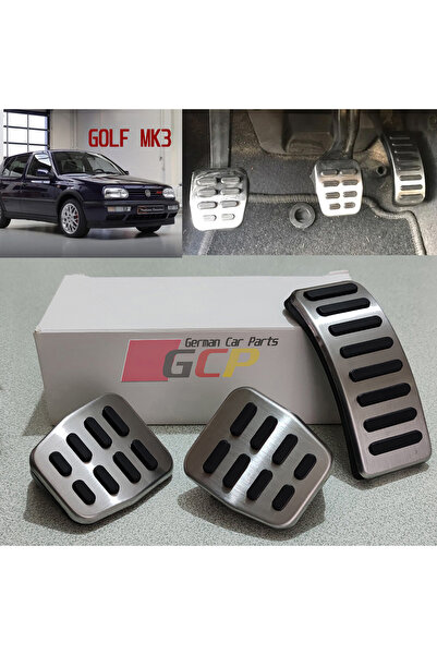 GCP German Car Parts Golf 3 Uyumlu Pedal Seti - GOLF MK3 Krom Spor Pedal Akse...