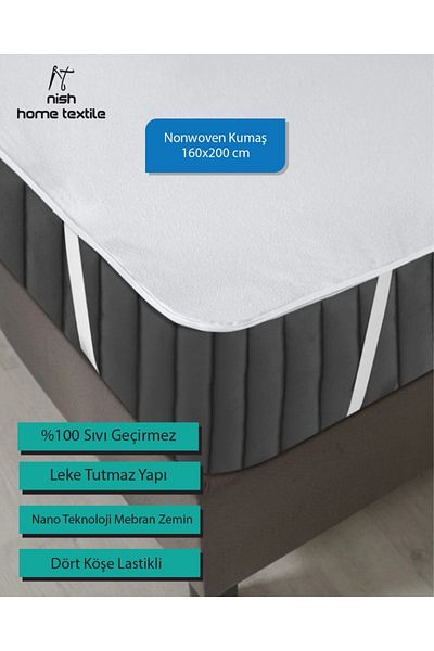 Neesh 160 x 200 Mattress Protector - Mattress Pad, Non-Slip Chair