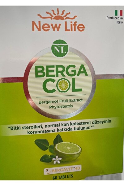 New Life BERGAMOT BERGACOL 60 TABLET