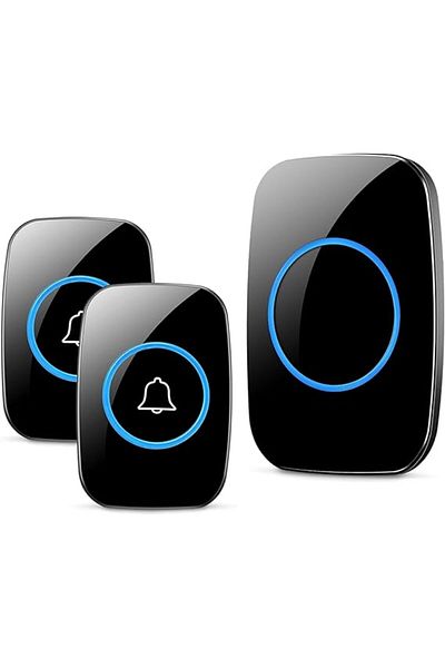 TRUVA Commerce Wireless Doorbell with Led Lights - Loud, Long Distance