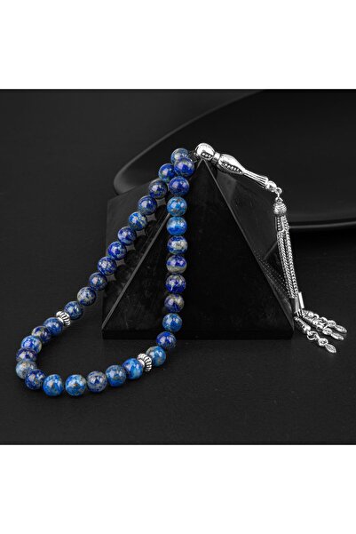 Mavera Doğaltaş Lapis Lazuli Pietre Prețioase Naturale Tasbih 33buc - 8mm