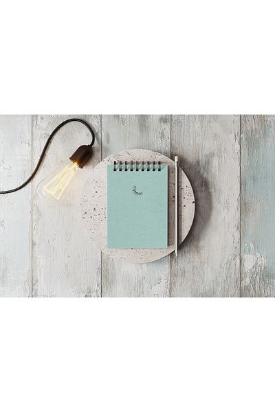 Four Kids 10 x 14 Cm Cardboard Cover Spiral Unlined Notebook Notebook 40 Sheets 80 Pages