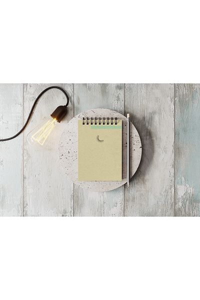 Four Kids 10 x 14 Cm Cardboard Cover Spiral Unlined Notebook Notebook 40 Sheets 80 Pages