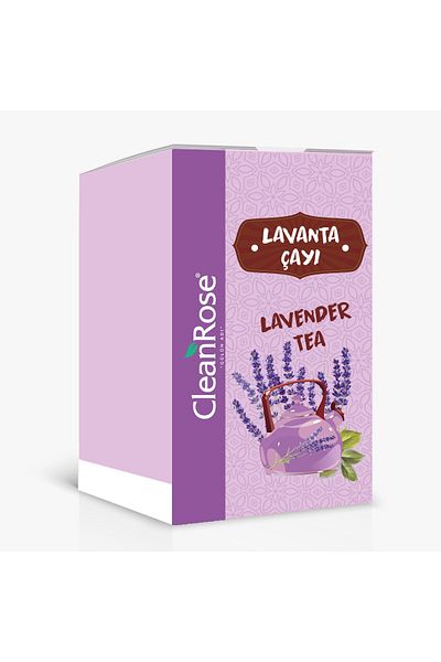 Clean Rose Lavender Isparta Tea - Pack of 20