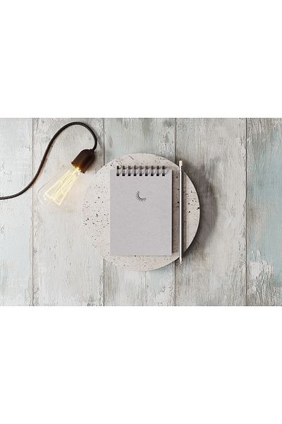 Four Kids 10 x 14 Cm Cardboard Cover Spiral Unlined Notebook Notebook 40 Sheets 80 Pages