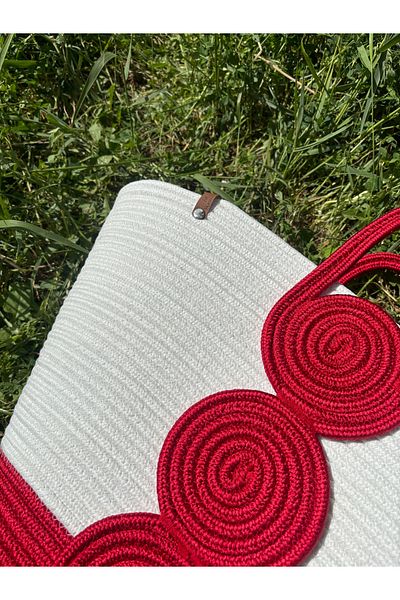 MaVaux Vanillia Large Χειροποίητη - Τσάντα παραλίας από γιούτα