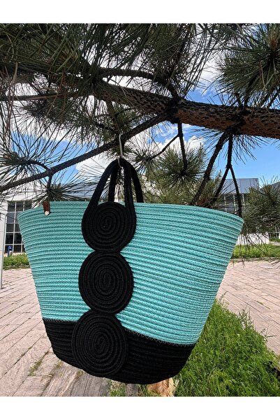 MaVaux Vanillia Large Handmade Jute Beach Bag