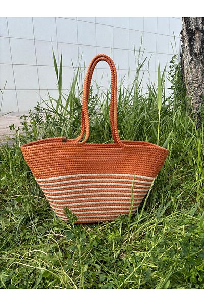 MaVaux Geantă de plajă Summer Straw Look