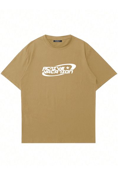Mad&Calf Μπλουζάκι Unisex Active Nation με στάμπα Oversize