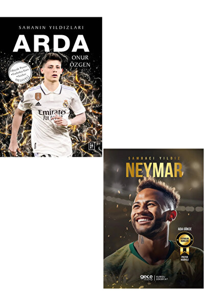 Parodi Yayınları ARDA GÜLER - NEYMAR Sahanın Yıldızları ( Büyük Poster Sticke...