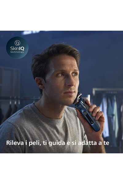 Philips Shaver Series 7000 SkinIQ Teknolojisine Sahip Erkekler için Islak ve Kuru Tıraş makinesi