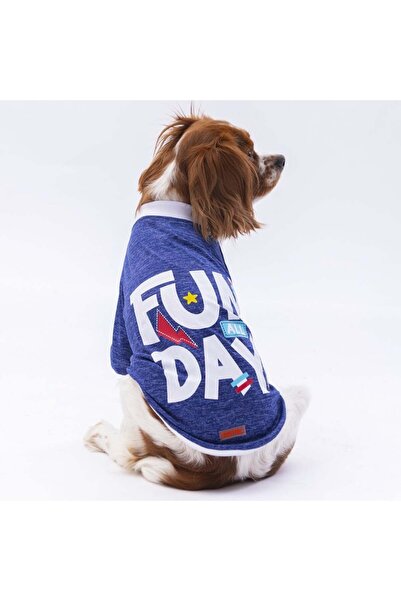 Pawstar Mavi Fun Day Küçük Irk Sweat