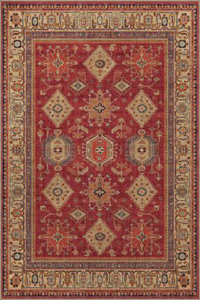 Rugs Modern Halı Traditional Geometric Patterned Washable Woven Area Rug with...