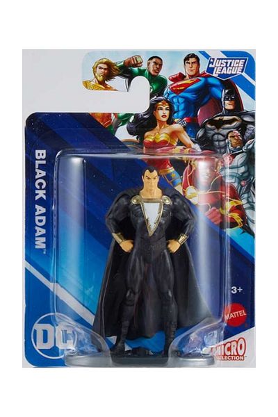 paldem DC Justice League - لعبة شخصية صغيرة باللونين الأسود والأبيض