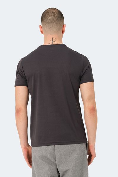 Slazenger Ανδρικό μπλουζάκι σε σκούρο γκρι - ΔΙΑΒΑΣΤΕ