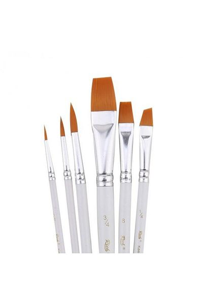 Richie Rich Design Rich Keep Smile 6-Piece Mixed Brush Set