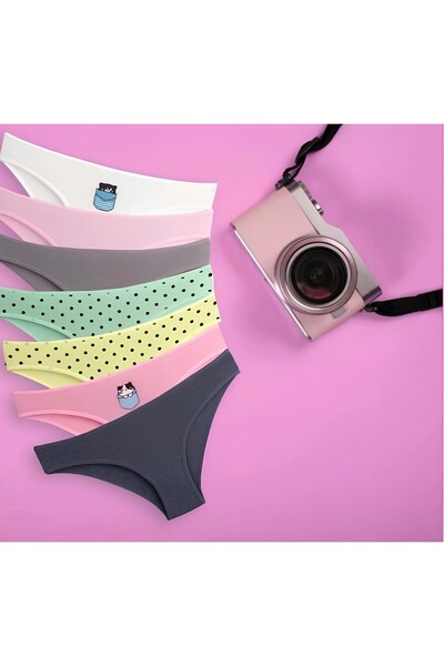 Magicway Σετ χωρίς ραφές γυναικεία εσώρουχα 7'li 7 που δεν αφήνουν ίχνη